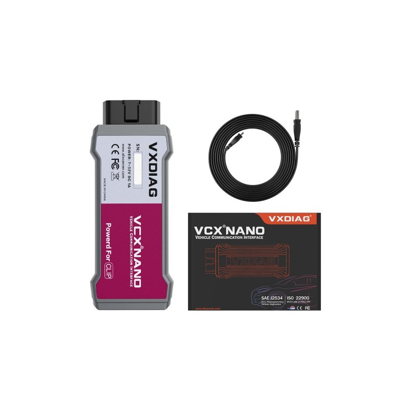 VCX NANO Renault Tester auto VCX NANO Renault Tester auto