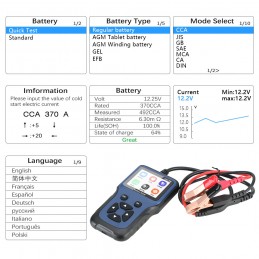 Tester baterii  V311B